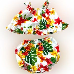 Baby Hawaiian outfit 18M
